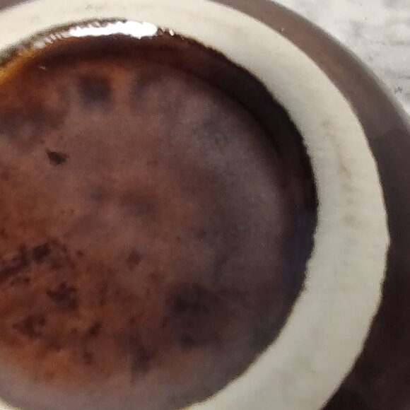 Vtg Burden Brown Small Ceramic Individual Creamer Restaurant ware - Picture 5 of 10